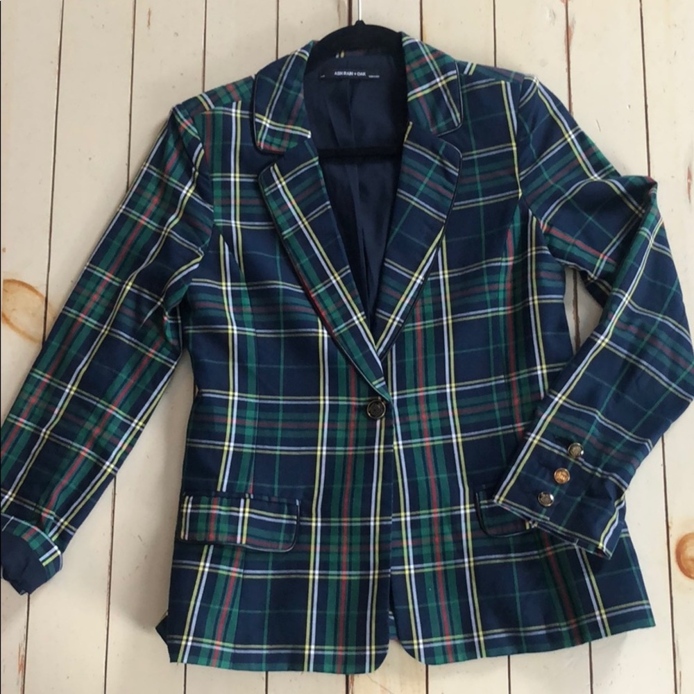 Ash Rain + Oak Blazer